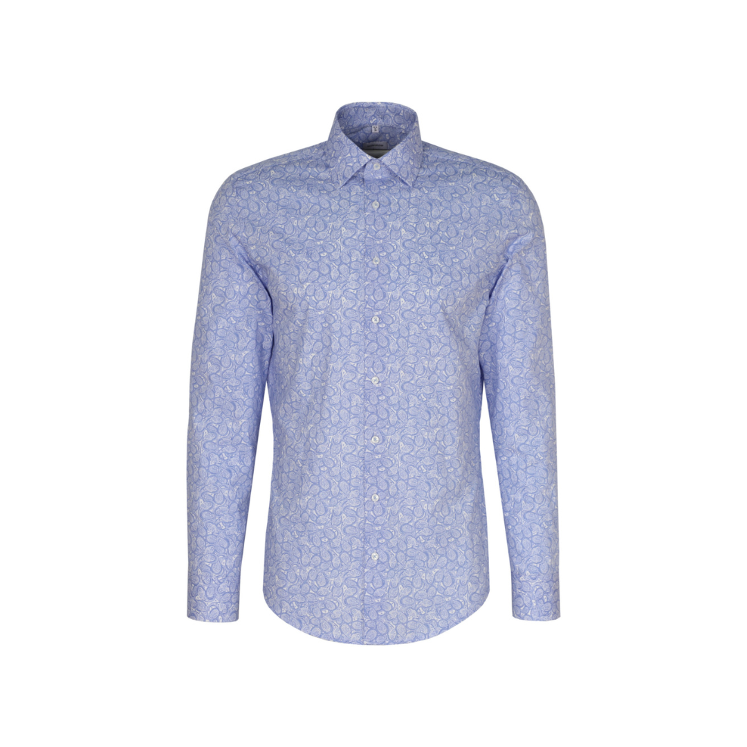 Seidensticker | Shirt | Blue Pattern