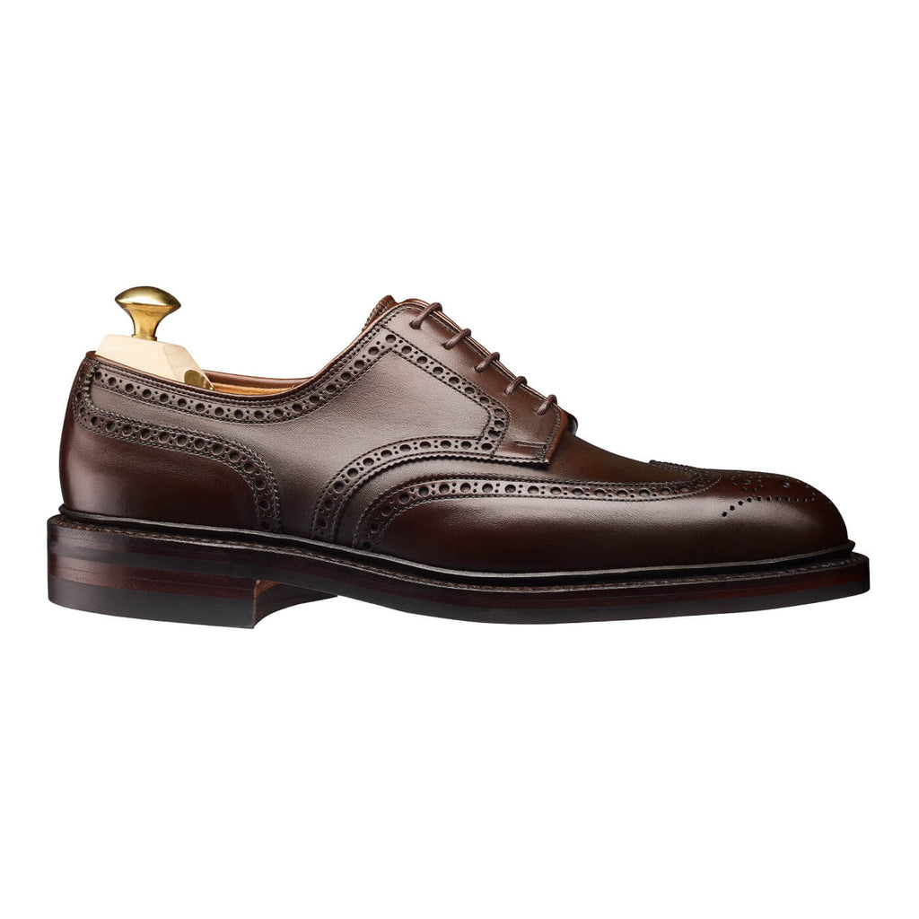Crockett & Jones | Pembroke | Dark Brown Wax Calf – Palmer Menswear