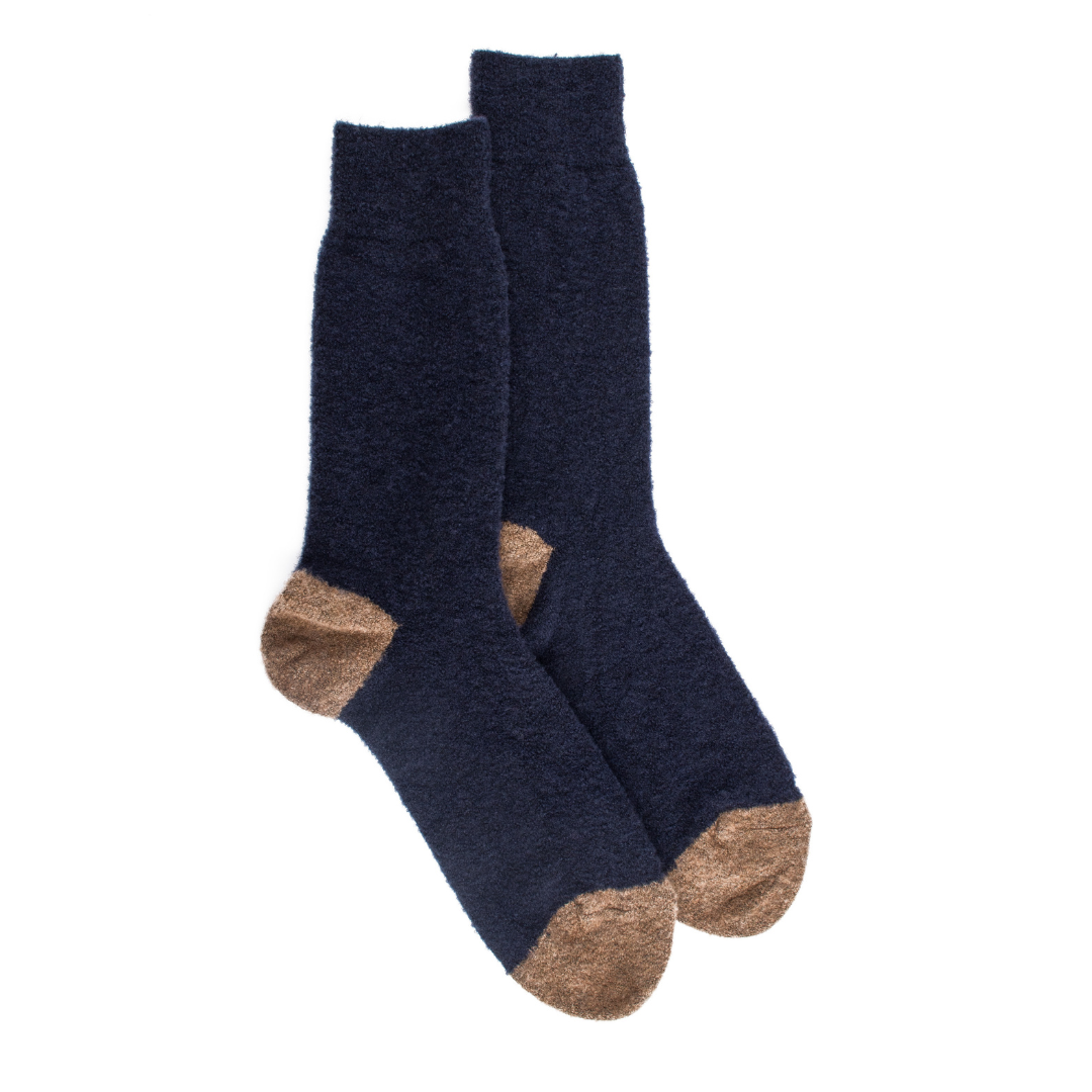 Dore dore | Fleece Wool  | Marine/Seigle
