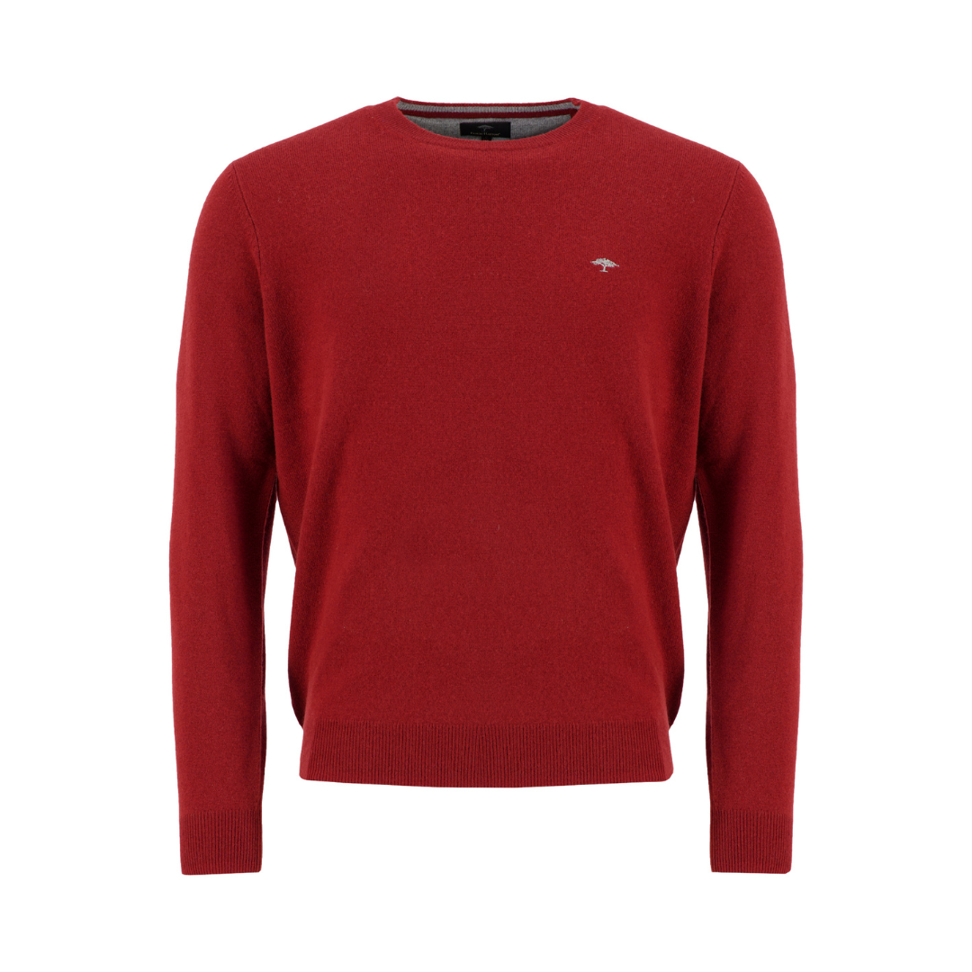 Fynch Hatton  | Crew  Neck  | Winter Red