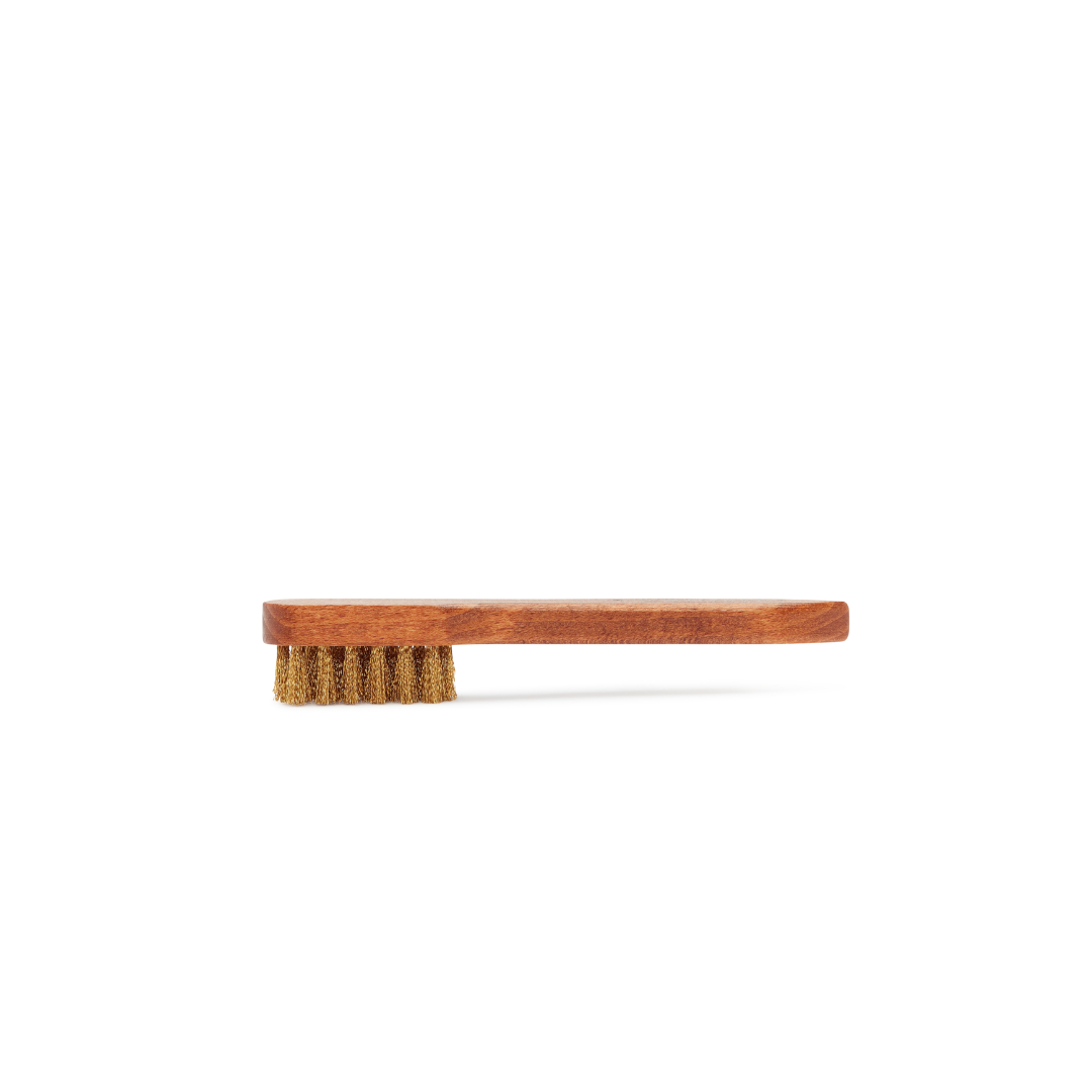 RM Williams | Suede Brass Bristle Brush
