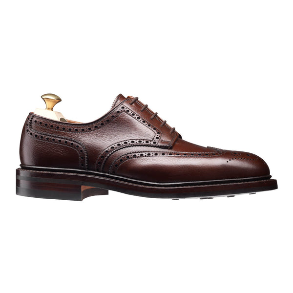 Crockett & Jones | Pembroke | Dark Brown Scotch Grain – Palmer